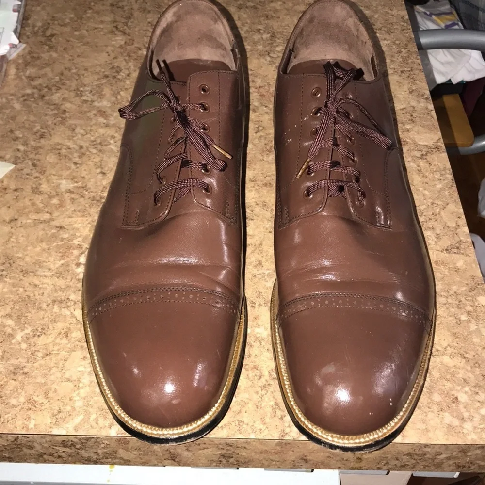 Men’s Leather Stacy Adams Oxfords